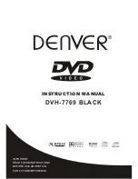 Denver DVH-7769 BLACK Instruction Manual preview