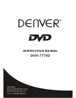 Denver DVH-7779D Instruction Manual preview