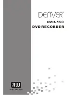 Denver DVR-150 Instruction Manual preview