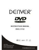 Denver DVU-1112 Instruction Manual preview