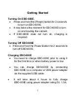 Предварительный просмотр 10 страницы Denver EBO-600E User Manual