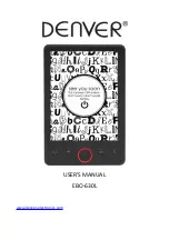 Denver EBO-630L User Manual preview