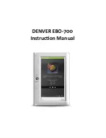 Denver EBO-700 User Manual preview