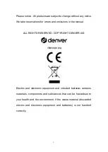 Preview for 14 page of Denver FAS-1805 User Manual