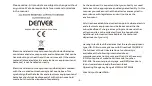 Preview for 11 page of Denver IOB-208 Manual