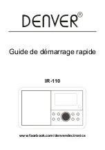 Preview for 21 page of Denver IR-110 Quick Start Manual