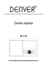 Preview for 25 page of Denver IR-110 Quick Start Manual