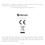 Предварительный просмотр 7 страницы Denver KCA-1350 User Manual