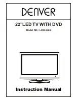 Preview for 1 page of Denver LDD-2249 Instruction Manual