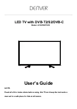 Denver LED-5568T2CS User Manual предпросмотр