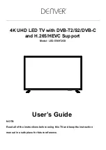 Denver LED-5569T2CS User Manual предпросмотр