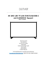 Предварительный просмотр 1 страницы Denver LED-6570 Quick Start Manual