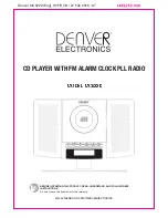 Denver MC5220 Manual preview