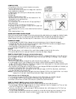 Предварительный просмотр 4 страницы Denver MCA-220DAB+ Instruction Manual