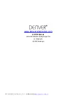 Предварительный просмотр 31 страницы Denver MCD-51 Instruction Manual