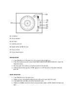 Предварительный просмотр 6 страницы Denver MCR-50 User Manual