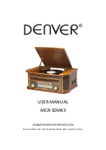 Denver MCR-50MK3 User Manual предпросмотр