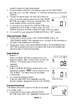 Preview for 5 page of Denver MMP-355 Manual