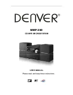 Denver MMP-390 User Manual preview