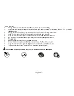 Предварительный просмотр 3 страницы Denver MP-1022 Instruction Manual