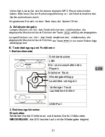 Предварительный просмотр 22 страницы Denver MPS-409C MK2 User Manual