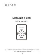 Предварительный просмотр 26 страницы Denver MPS-409C MK2 User Manual