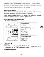 Предварительный просмотр 44 страницы Denver MPS-409C MK2 User Manual