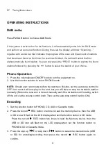 Preview for 4 page of Denver MRD-166 Operating And Instruction Manual