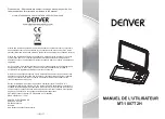 Предварительный просмотр 7 страницы Denver MT-1087T2H User Manual