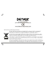 Предварительный просмотр 28 страницы Denver MT-766 User Manual