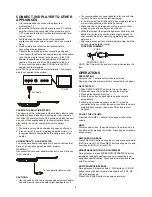 Предварительный просмотр 3 страницы Denver MT-979 Operating Manual