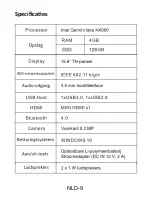 Предварительный просмотр 26 страницы Denver NBD-15136SNL Manual