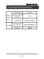 Предварительный просмотр 46 страницы Denver NVI-450 Manual