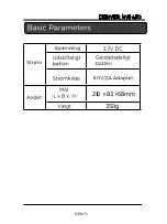 Предварительный просмотр 71 страницы Denver NVI-450 Manual