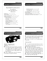 Denver NVI-500 Operating Manual preview