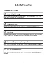 Preview for 6 page of Denver ORIENT POWER OPSOLAR 48100PW User Manual