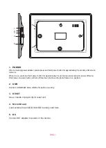 Предварительный просмотр 2 страницы Denver PFF-1010WHITE MK2 User Manual