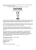 Предварительный просмотр 15 страницы Denver PFF-1010WHITE MK2 User Manual