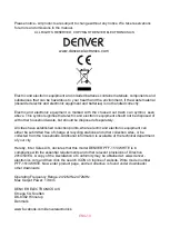 Предварительный просмотр 15 страницы Denver PFF-1513WHITE User Manual