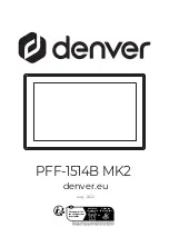 Предварительный просмотр 1 страницы Denver PFF-1514B MK2 Manual