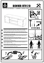 Denver RTV 2D Assembly Instruction Manual preview