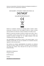 Preview for 184 page of Denver SCK-5300 MK2 Original Instruction