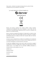 Preview for 13 page of Denver SCK-5310 Original Instruction