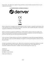 Preview for 18 page of Denver SEL-10810FD User Manual