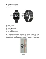 Preview for 3 page of Denver SMARTWATCH SW-163 User Manual