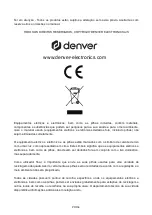 Предварительный просмотр 63 страницы Denver SW-151 User Manual