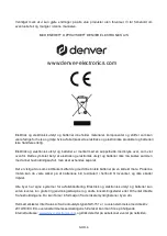 Предварительный просмотр 87 страницы Denver SW-151 User Manual