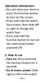 Preview for 7 page of Denver SW-162 User Manual