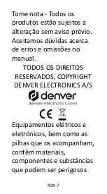 Предварительный просмотр 148 страницы Denver SW-165 User Manual