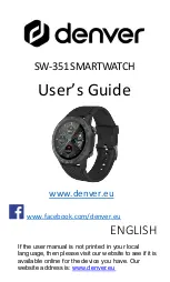 Preview for 1 page of Denver SW-351 User Manual